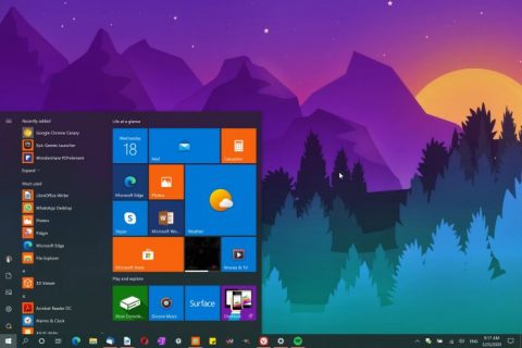Windows 10累積更新KB4541335發布:修復開始菜單問題