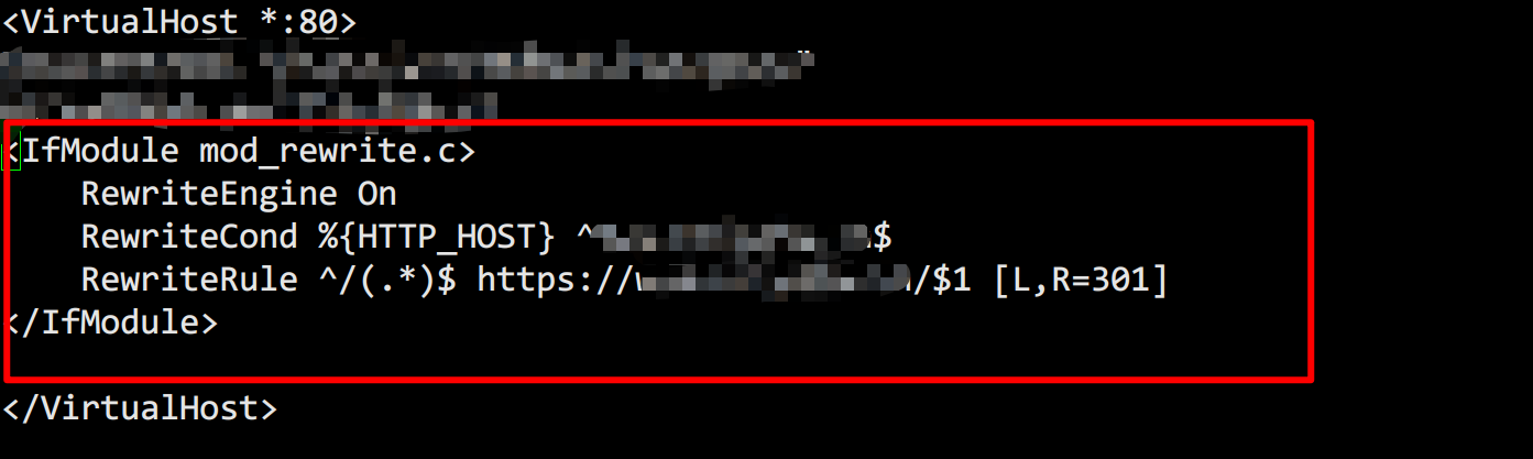 Apache 配置HTTPS功能，并將http 80端口跳轉到https 443端口