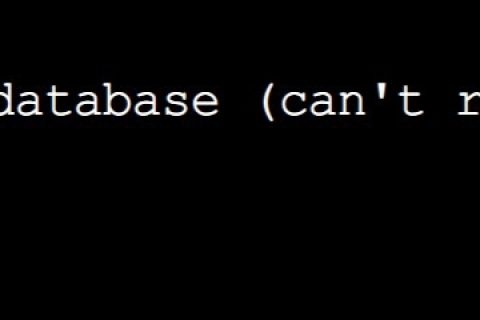 寶塔面板無法刪除數據庫,報錯ERROR 1010(HY000):Error dropping database ( errno: 39)解決