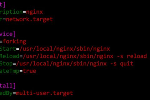編譯安裝的nginx設置開機自啟